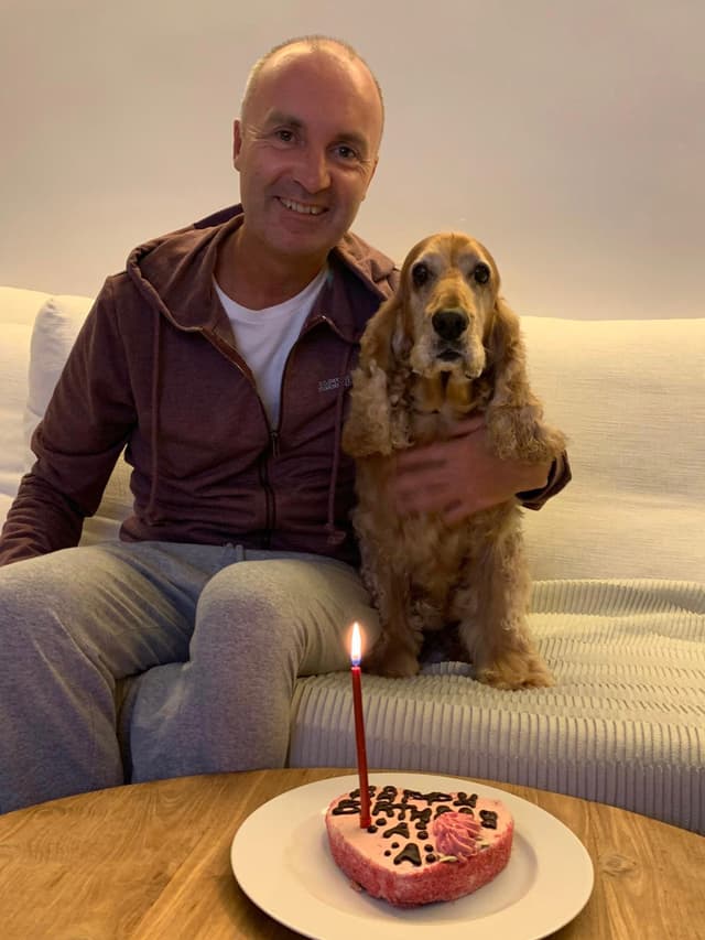 Birthday Cake with Simon